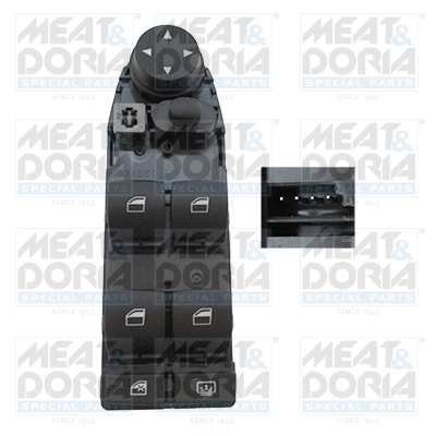 Switch, window regulator